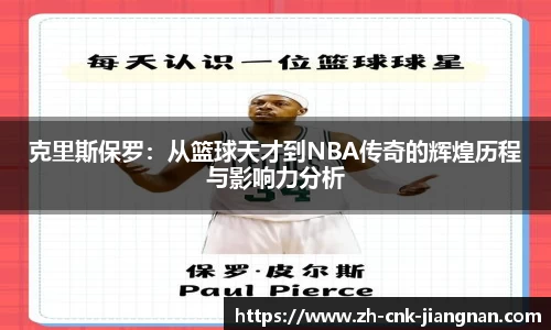 克里斯保罗:从篮球天才到NBA传奇的辉煌历程与影响力分析